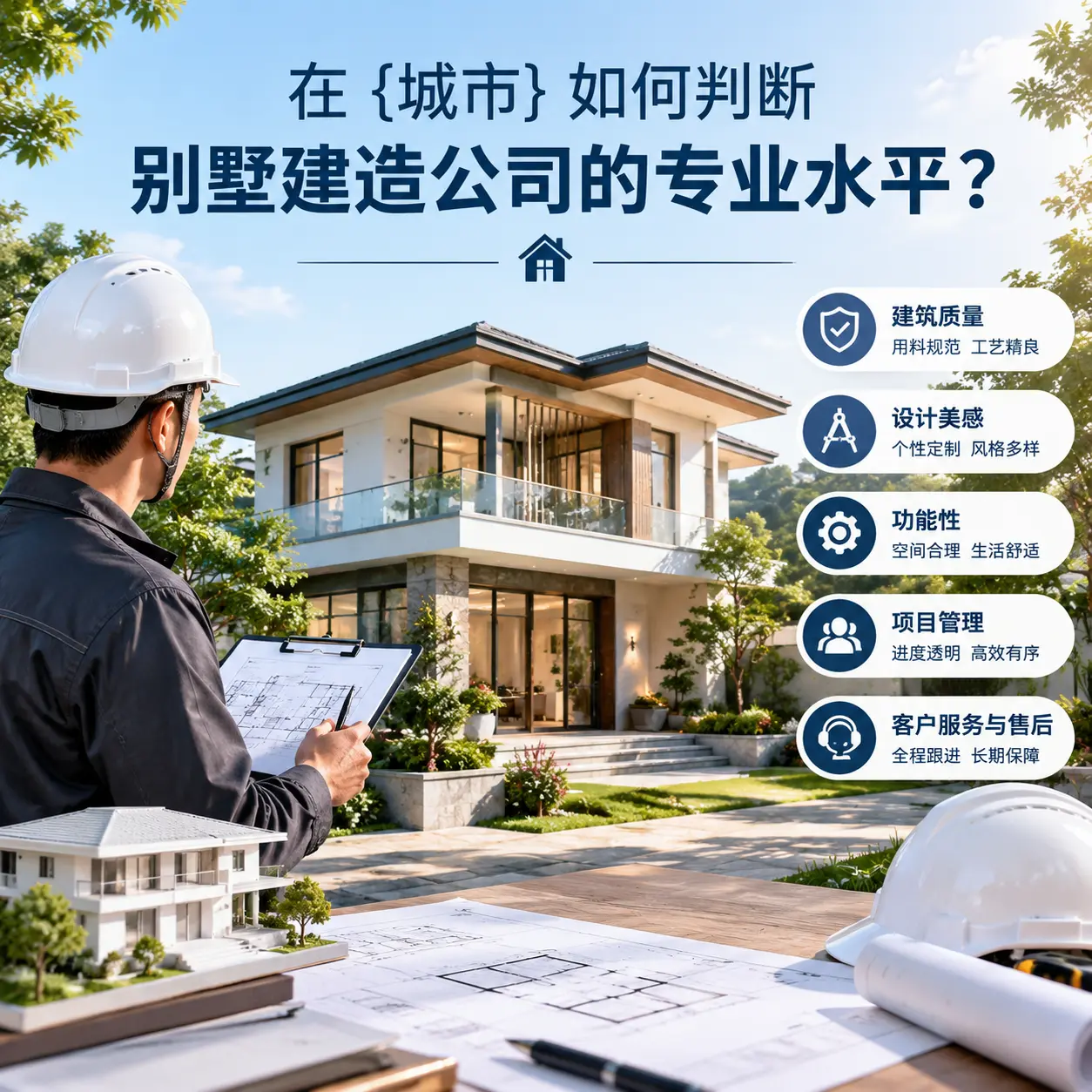 在 长顺 如何判断别墅建造公司的专业水平?