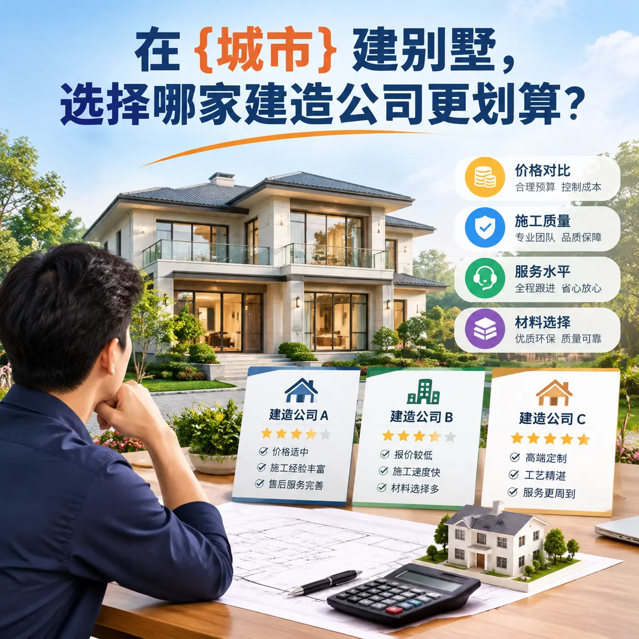 在 长顺 建别墅，选择哪家建造公司更划算？