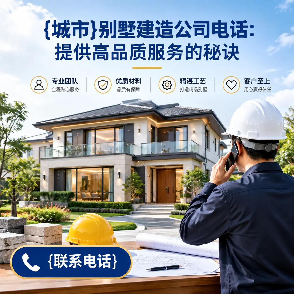 长顺别墅建造公司电话：提供高品质服务的秘诀