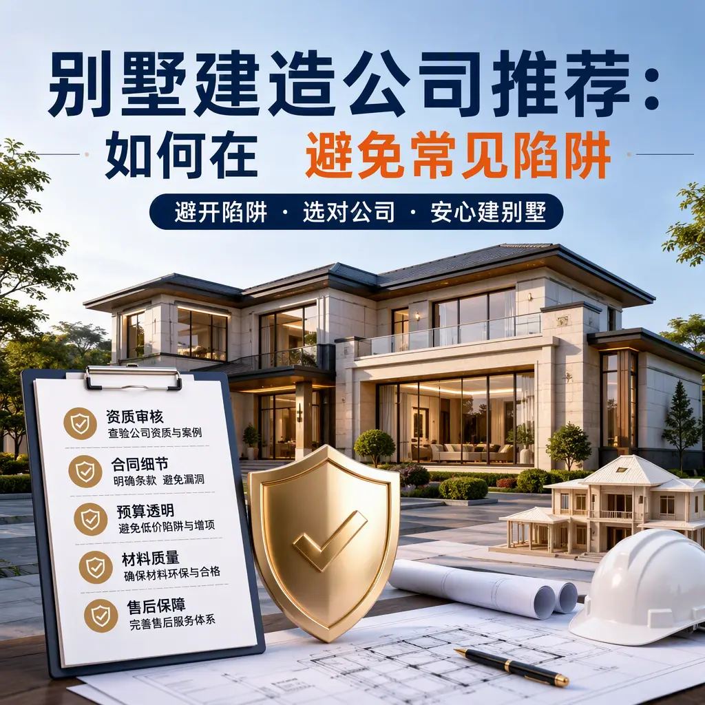 别墅建造公司推荐：如何在 长顺 避免常见陷阱