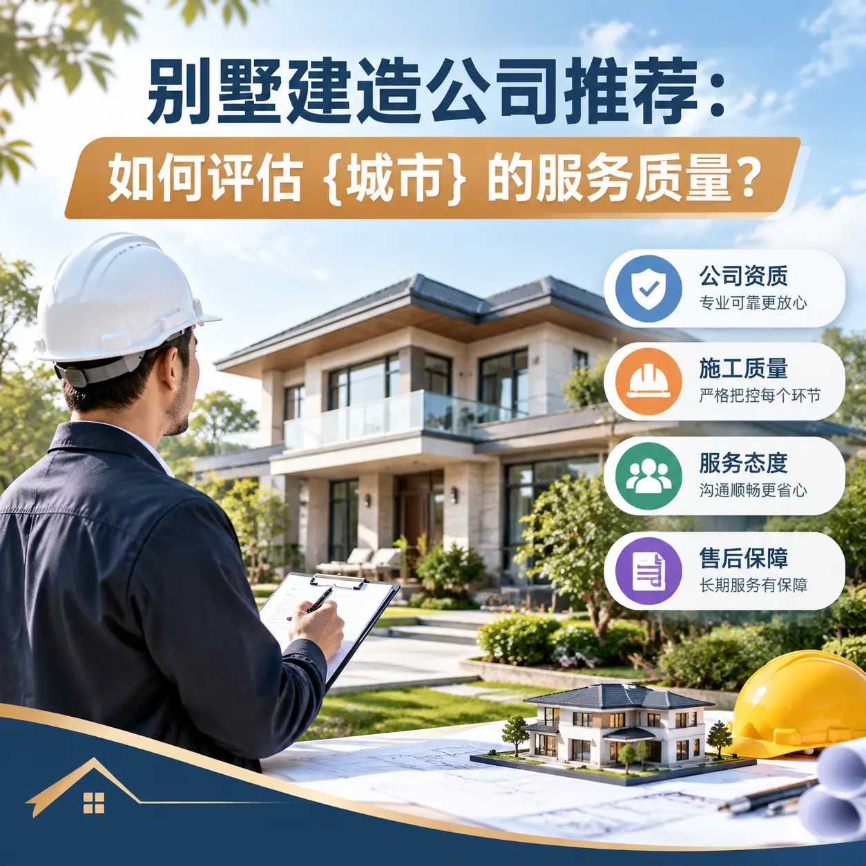 别墅建造公司推荐:如何评估 长顺 的服务质量?