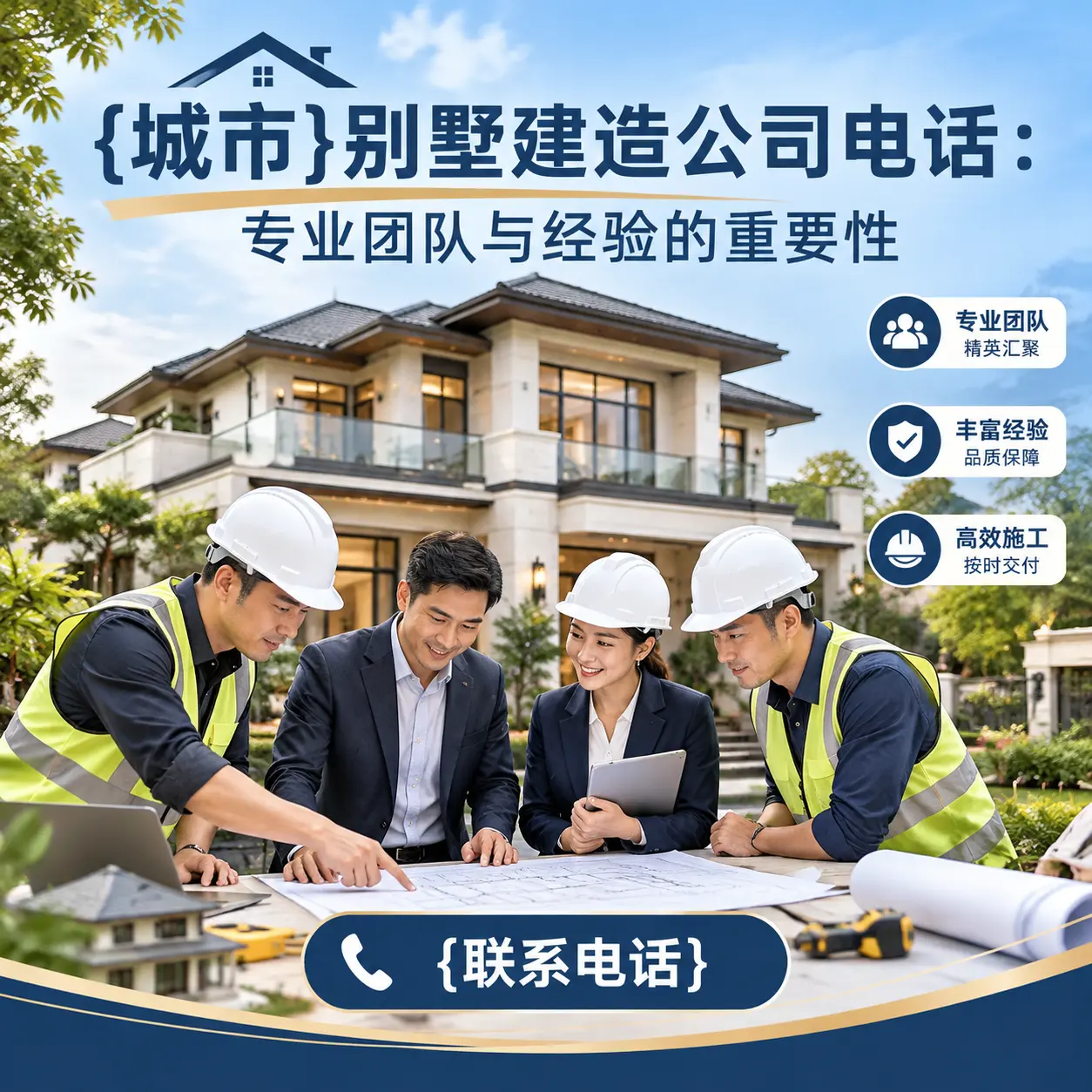 长顺别墅建造公司电话:专业团队与经验的重要性