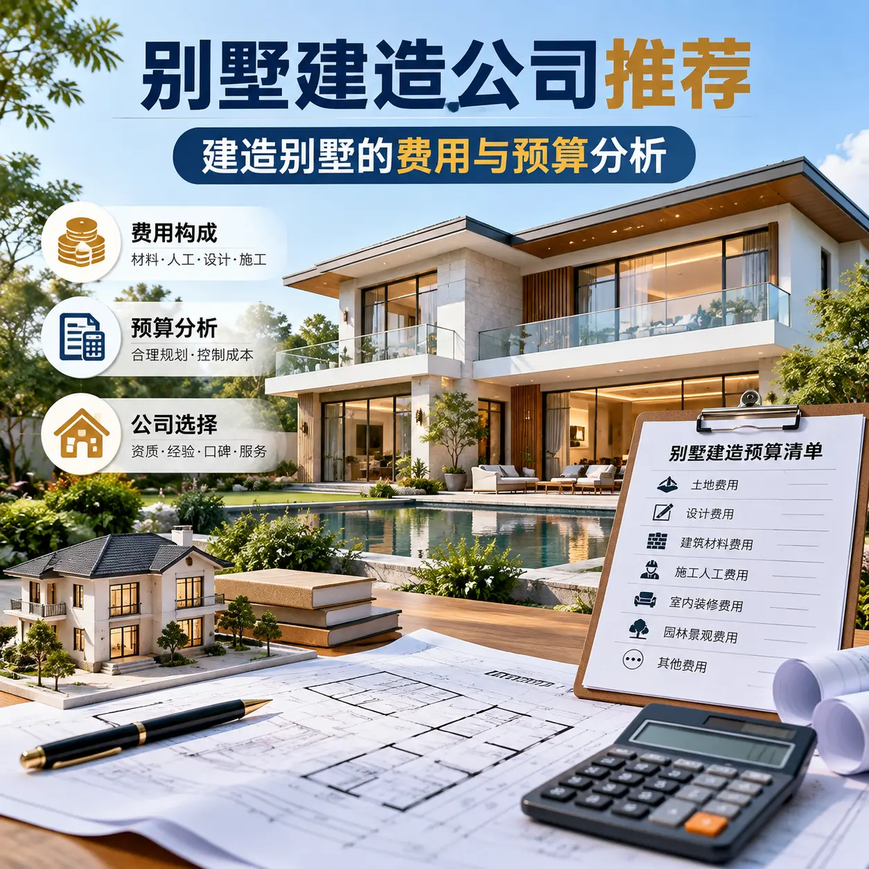 别墅建造公司推荐: 长顺 建造别墅的费用与预算分析