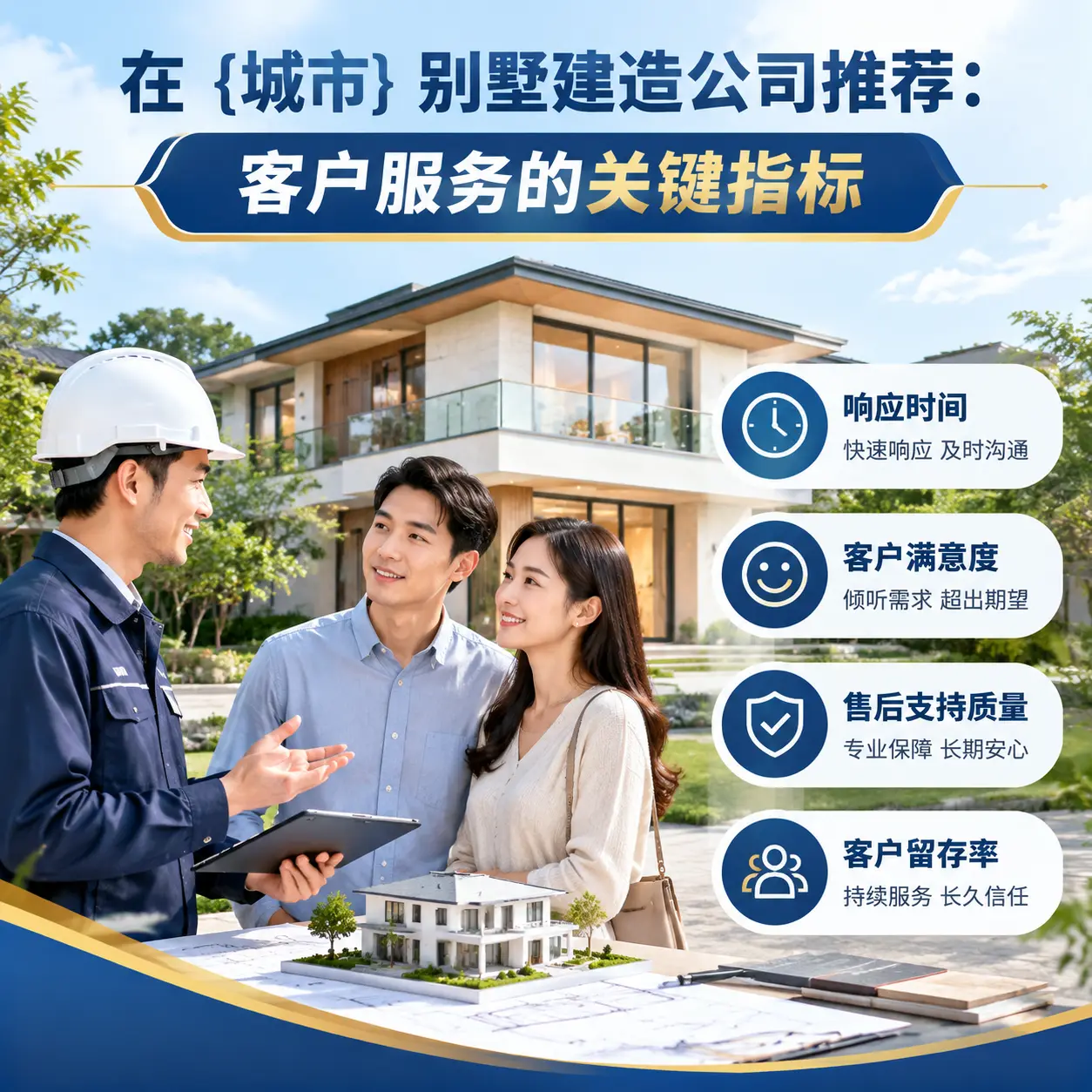 在 长顺 别墅建造公司推荐：客户服务的关键指标