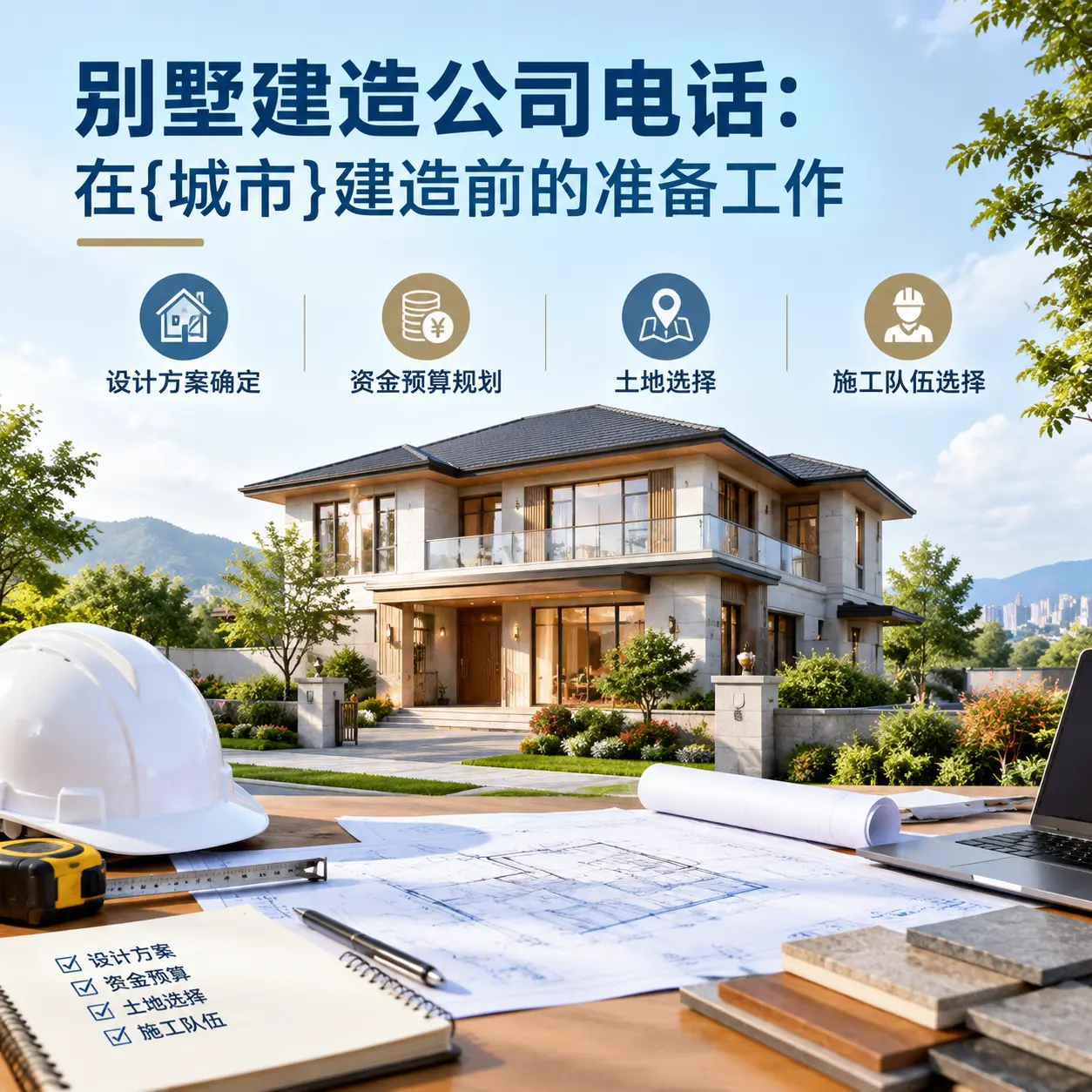 别墅建造公司电话：在长顺建造前的准备工作