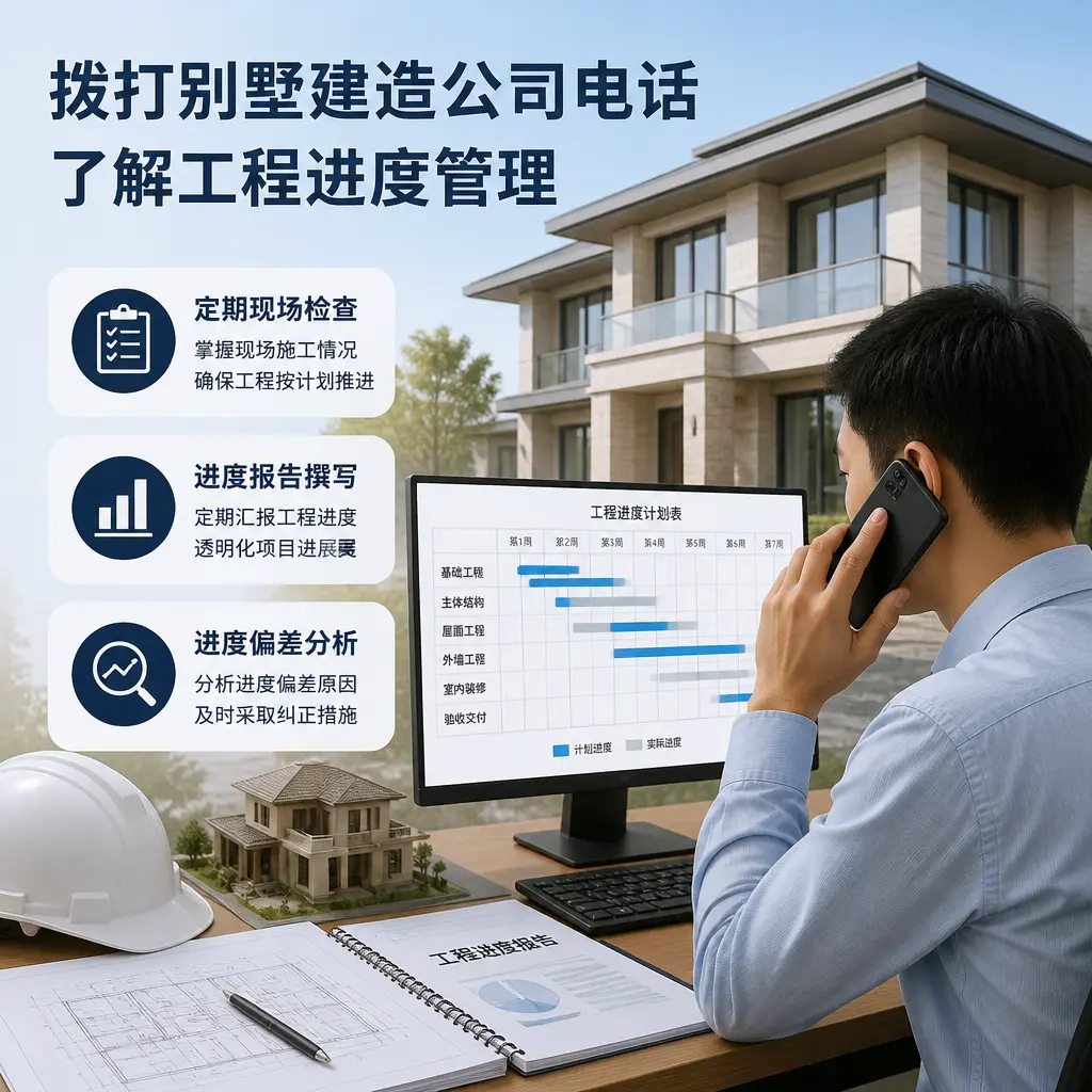 拨打长顺别墅建造公司电话，了解工程进度管理