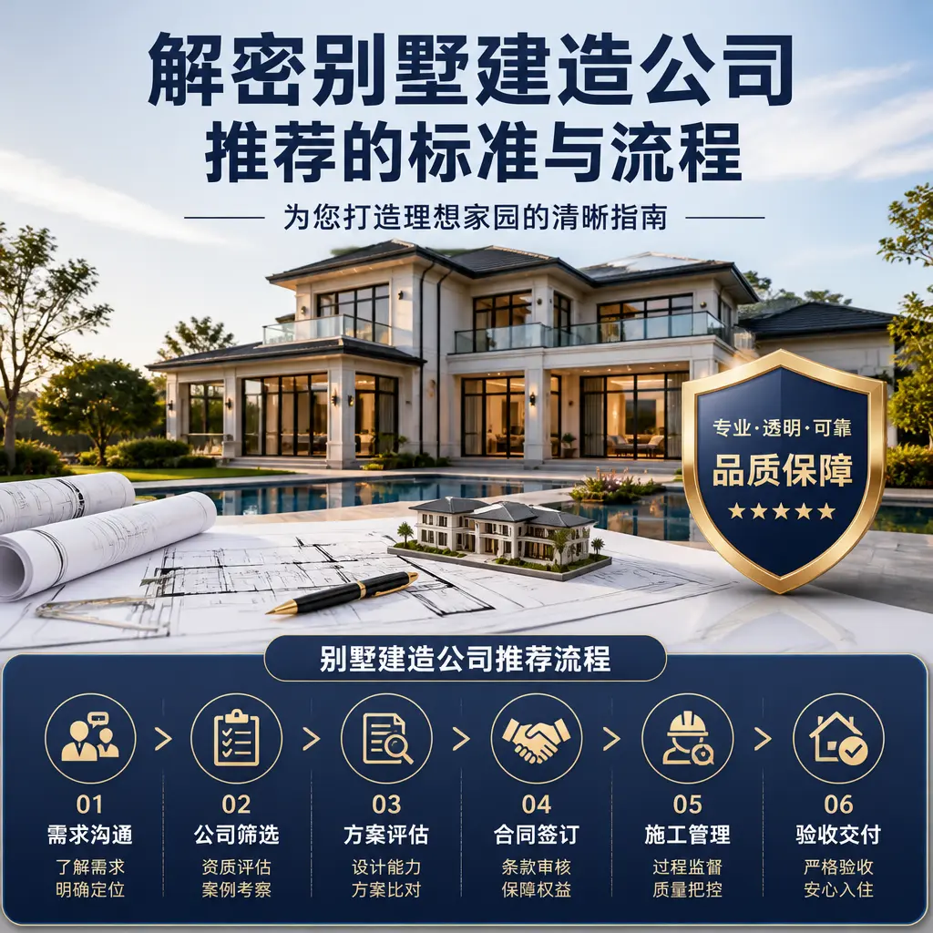 解密别墅建造公司推荐的标准与流程在 长顺