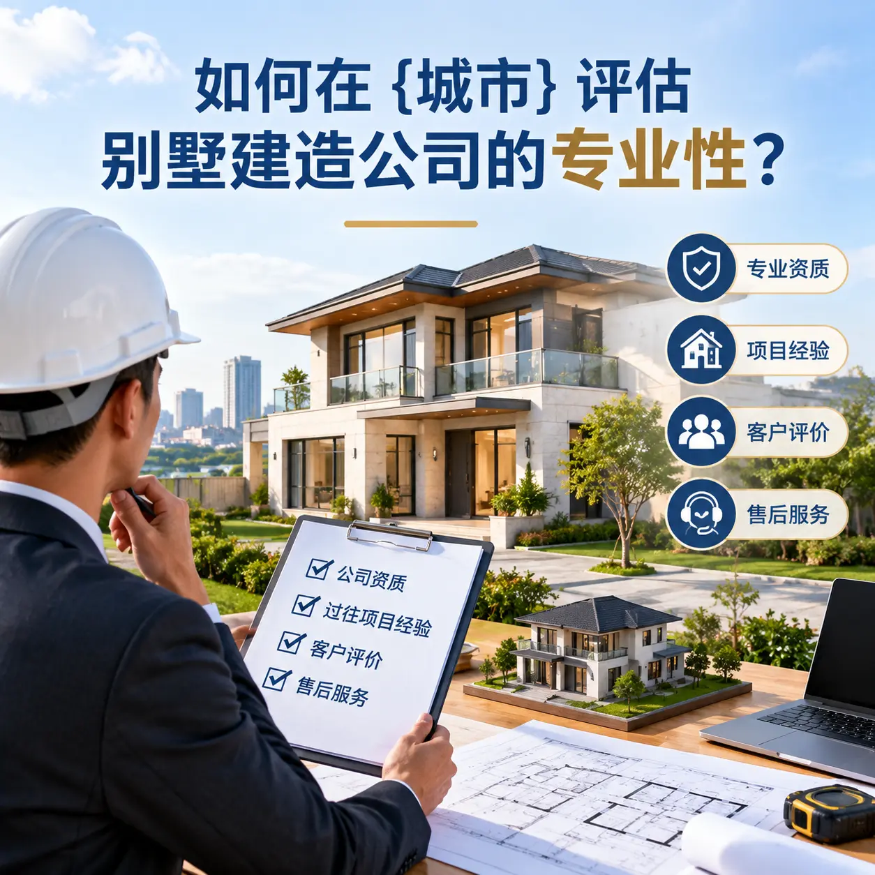 如何在 长顺 评估别墅建造公司的专业性？