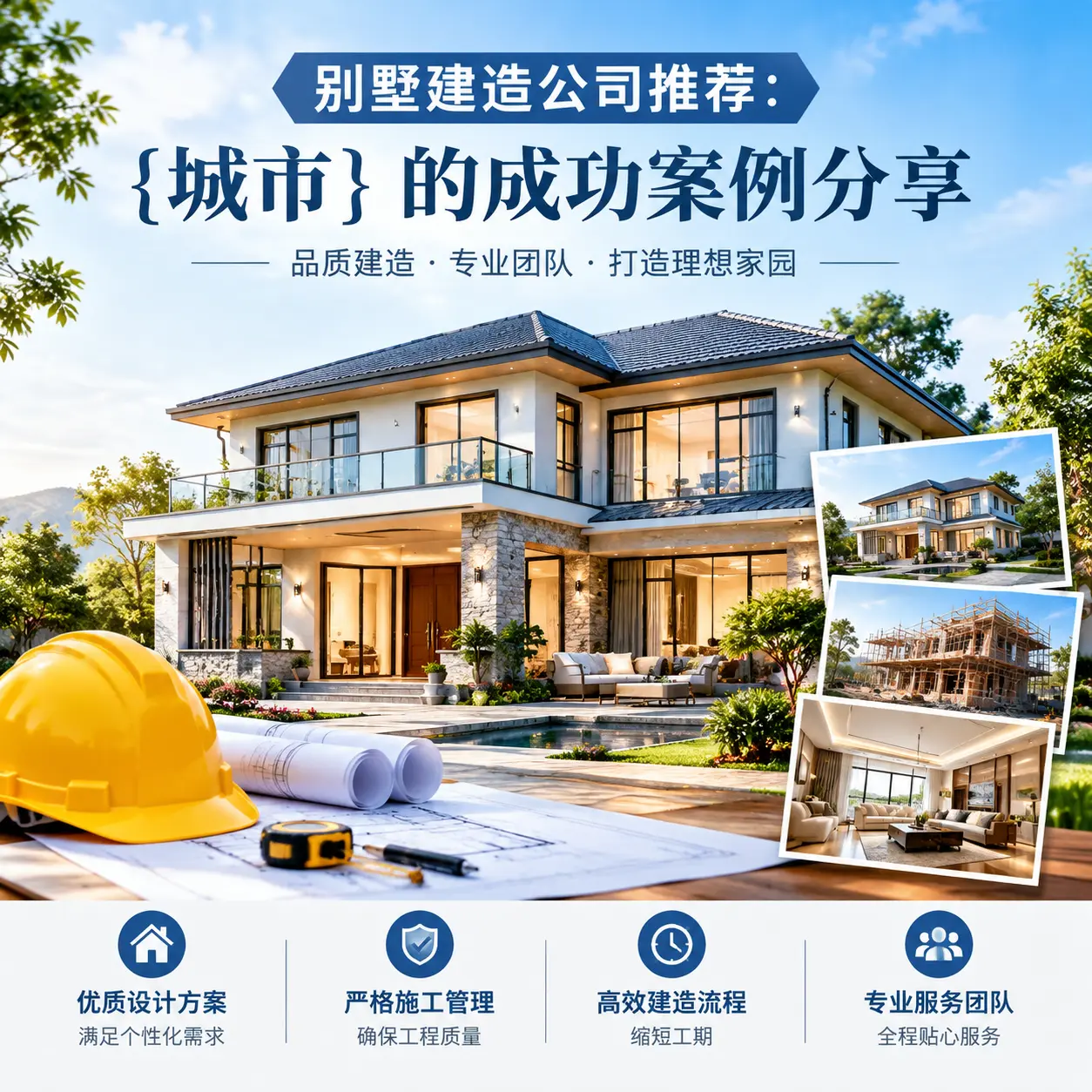 别墅建造公司推荐： 长顺 的成功案例分享