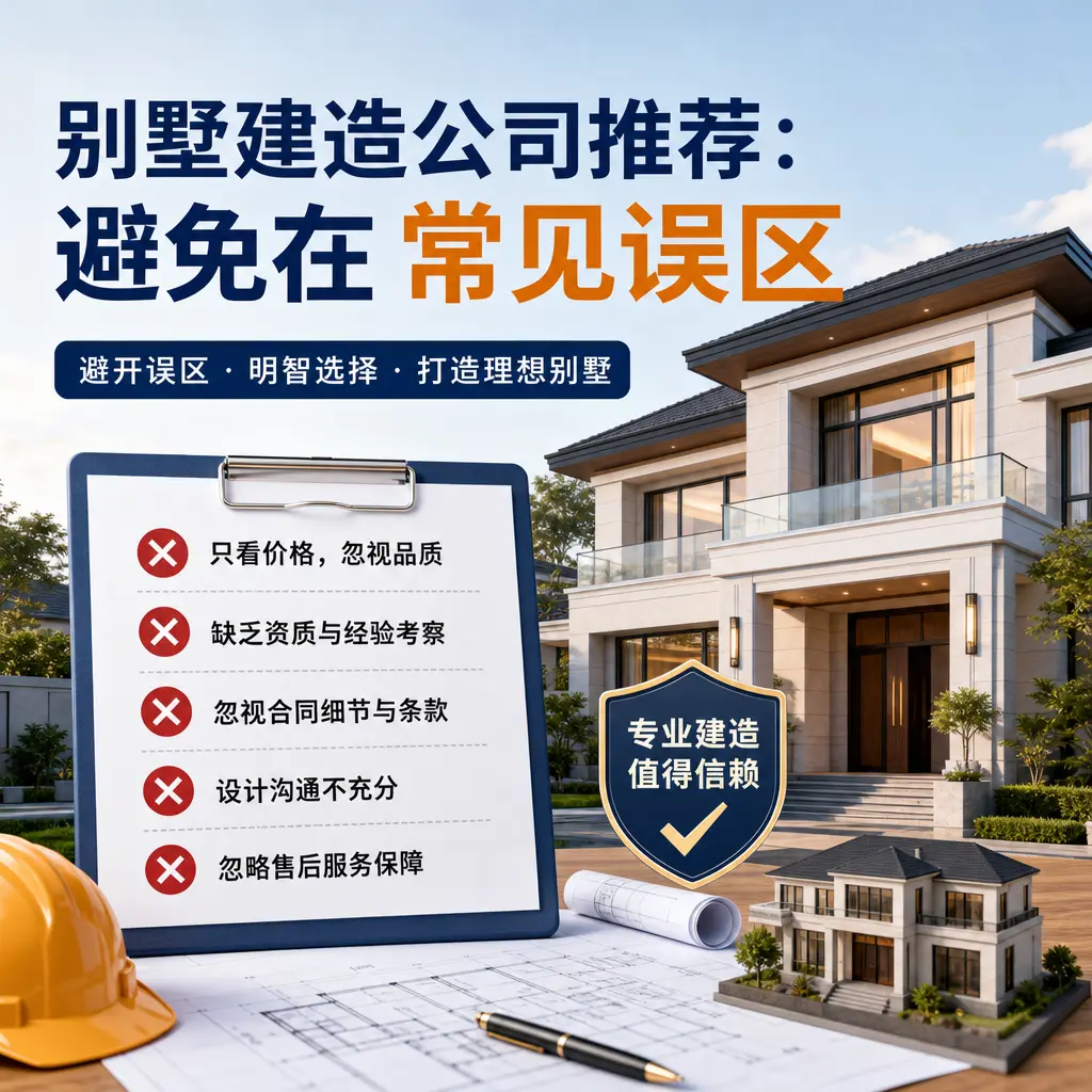 别墅建造公司推荐：避免在 长顺 的常见误区