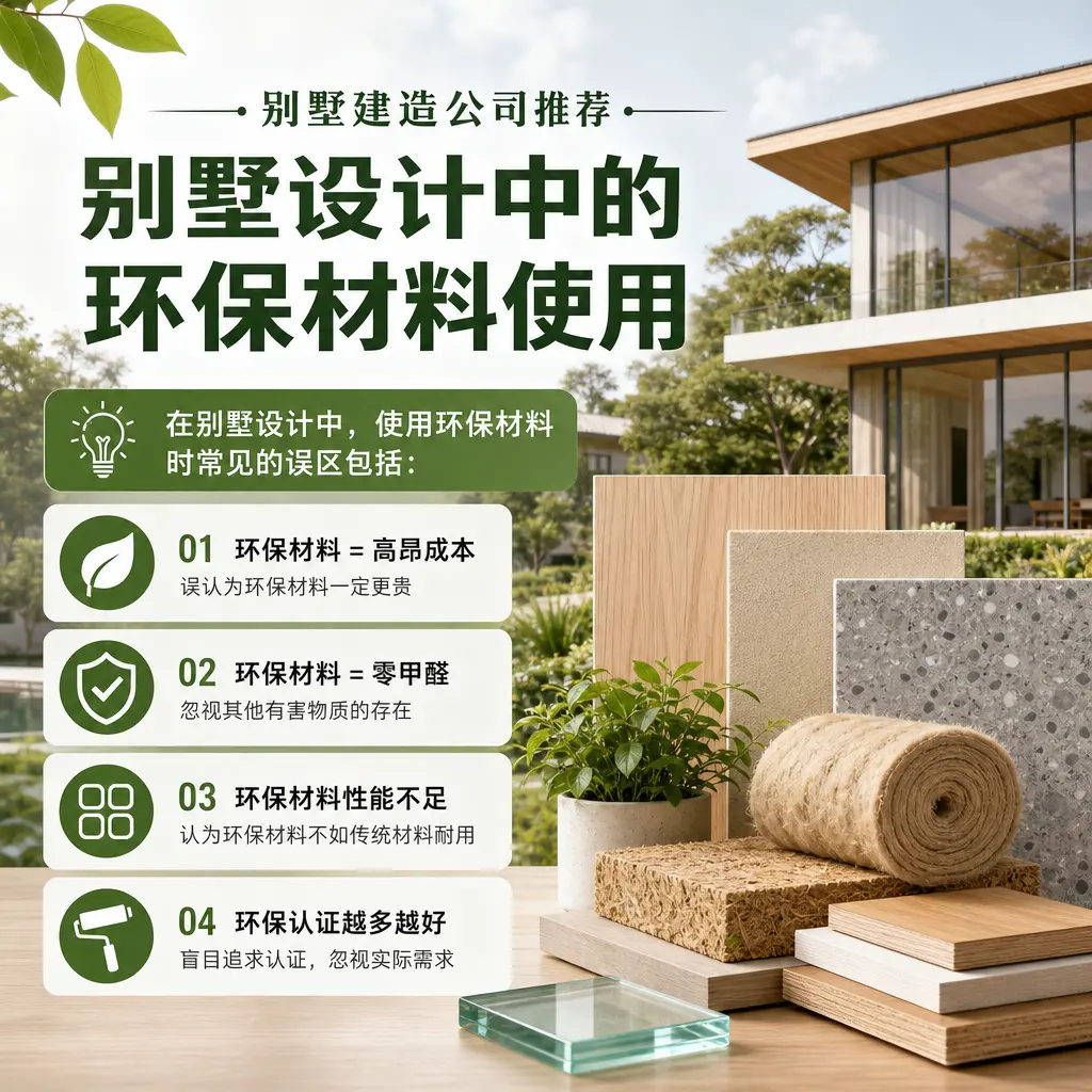 别墅建造公司推荐： 长顺 别墅设计中的环保材料使用