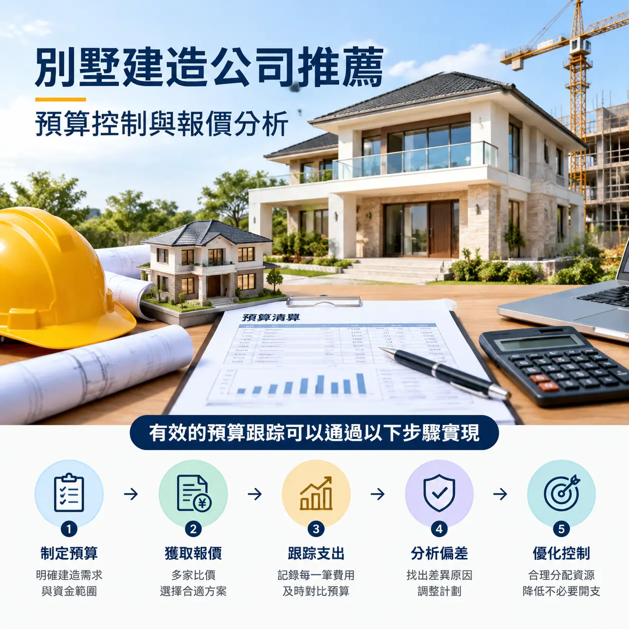 在 长顺 别墅建造公司推荐：预算控制与报价分析