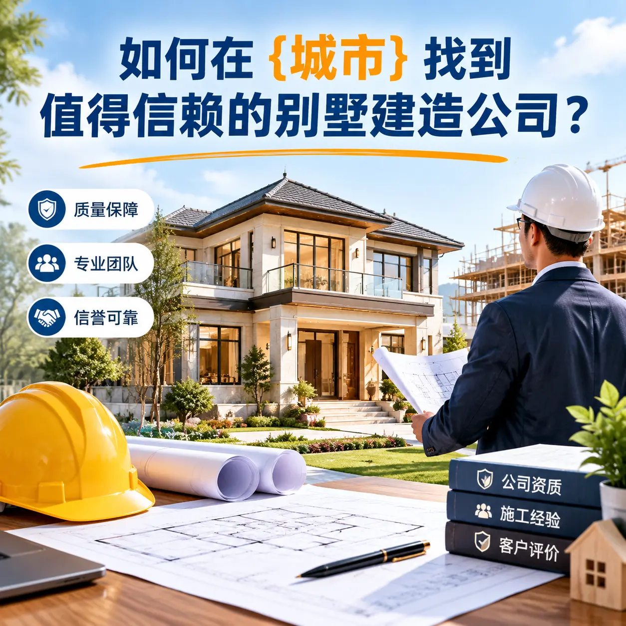 如何在 长顺 找到值得信赖的别墅建造公司？